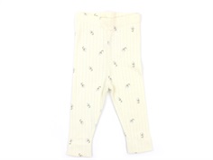 Petit by Sofie Schnoor leggings antique white hole pattern